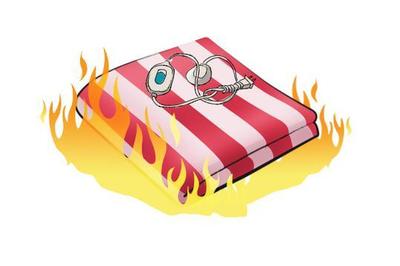 不可折疊還有保質期,電熱毯使用需謹慎